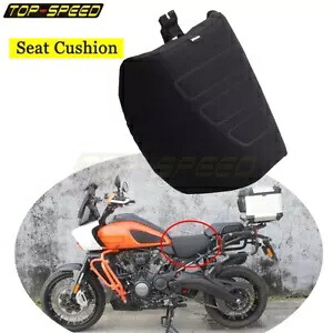 ブラック ロー ドライバー シート ジェル パッド ハーレー パン アメリカ 1250 RA1250S 2021-2023 に適合 Black Low Driver Seat Gel Pad Fit Harley Pan America 1250 RA1250S 2021-2023 【並行輸入品】｜カスタムパーツ WORLD倉庫