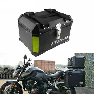 オートバイ後部荷物トランク収納トップケースツールボックスモノキーアルミニウム 45L US Motorcycle Rear Luggage Trunk Storage Top Case Tool Box Monokey Aluminum 45L US 【並行輸入品】｜カスタムパーツ WORLD倉庫