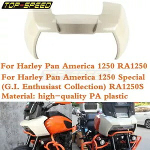 オートバイヘッドライトフェアリングホワイトハーレーパンアメリカ 1250 RA1250 21-22 Motorcycle Headlight Fairing White For Harley Pan America 1250 RA1250 21-22 【並行輸入品】