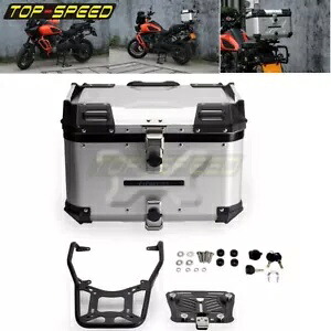 オートバイリア荷物ケースボックスブラケットスライバーハーレースペシャル RA1250S Motorcycle Rear Luggage Case Box Bracket Sliver For Harley Special RA1250S 【並行輸入品】