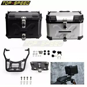 アルミリアストレージトップボックス + 棚ホルダーブラケットパンアメリカ RA1250 /S Aluminum Rear Storage Top Box + Shelf Holder Bracket For Pan America RA1250 /S 【並行輸入品】|カスタムパーツ WORLD倉庫
