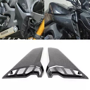 FZ09 FZ-09 MT09 MT-09 2017-2020 カーボンファイバーエアインテークパネルカバーフェアリング For FZ09 FZ-09 MT09 MT-09 2017-2020 Carbon Fiber Air Intake Panel Cover Fairing 【並行輸入品】|カスタムパーツ WORLD倉庫