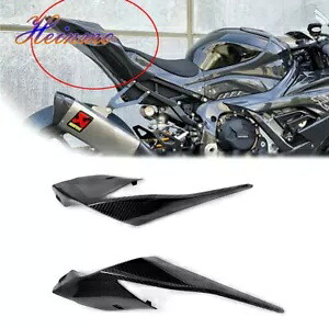 100% カーボンファイバー後部座席サイドテールパネルフェアリングツイル S1000RR 2019-2022 100% Carbon Fiber Rear Seat Side Tail Panel Fairing Twill For S1000RR 2019-2022 【並行輸入品】