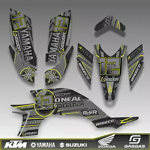 ヤマハ YFZ 450 グラフィックスキット 2003 2004 2005 2006 2007 2008 ステッカーデカールキット Yamaha YFZ 450 graphics kit 2003 2004 2005 2006 2007 2008 stickers decals kit 【並行輸入品】
