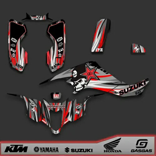 LTZ 400 スズキ ラップ グラフィック ステッカー キット デカール atv クワッド 2003 - 2008 kfx 400 LTZ 400 suzuki wrap graphics stickers kit decals atv quad 2003 - 2008 kfx 400 【並行輸入品】