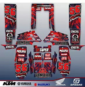 ヤマハ バンシー 350 フルグラフィックス キット ステッカー デカール ATV Yamaha Banshee 350 full graphics kit stickers decals atv 【並行輸入品】