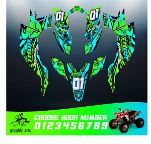 ヤマハ YFZ 450 グラフィックスキット 2003 2004 2005 2006 2007 2008 ステッカーデカールキット Yamaha YFZ 450 graphics kit 2003 2004 2005 2006 2007 2008 stickers decals kit 【並行輸入品】｜カスタムパーツ WORLD倉庫