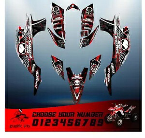 ヤマハ YFZ 450 グラフィックスキット 2003 2004 2005 2006 2007 2008 ステッカーデカールキット Yamaha YFZ 450 graphics kit 2003 2004 2005 2006 2007 2008 stickers decals kit 【並行輸入品】