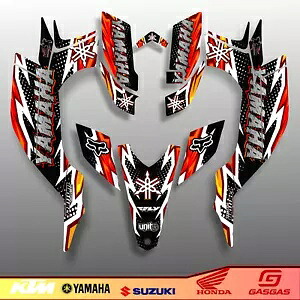 ヤマハ YFZ 450 グラフィックスキット 2003 2004 2005 2006 2007 2008 ステッカーデカールキット Yamaha YFZ 450 graphics kit 2003 2004 2005 2006 2007 2008 stickers decals kit 【並行輸入品】|カスタムパーツ WORLD倉庫