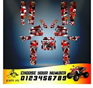 ヤマハ バンシー 350 グラフィックス キット ステッカー デカール atv utv Yamaha Banshee 350 graphics kit sticker decals atv utv 【並行輸入品】