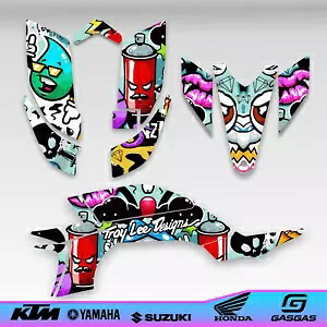 ヤマハ YFZ 450 グラフィックスキット 2003 2004 2005 2006 2007 2008 ステッカーデカールキット Yamaha YFZ 450 graphics kit 2003 2004 2005 2006 2007 2008 stickers decals kit 【並行輸入品】