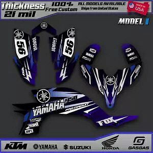 ヤマハ YFZ 450 グラフィックスキット 2003 2004 2005 2006 2007 2008 ステッカーデカールキット 21 Yamaha YFZ 450 graphics kit 2003 2004 2005 2006 2007 2008 stickers decals kit 21 【並行輸入品】
