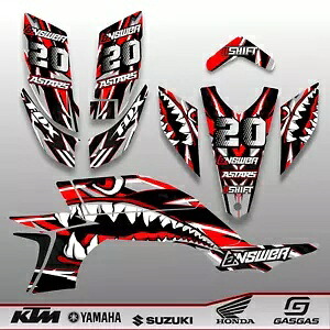 ヤマハ YFZ 450 グラフィックスキット 2003 2004 2005 2006 2007 2008 ステッカーデカールキット Yamaha YFZ 450 graphics kit 2003 2004 2005 2006 2007 2008 stickers decals kit 【並行輸入品】