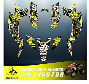 ヤマハ YFZ 450 グラフィックスキット 2003 2004 2005 2006 2007 2008 ステッカーデカールキット Yamaha YFZ 450 graphics kit 2003 2004 2005 2006 2007 2008 stickers decals kit 【並行輸入品】