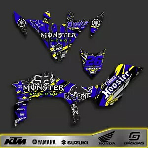 ダートバイク用デカールキットヤマハ yfz 450r yfz450 2009-2013 decal kits for dirt bikes yamaha yfz 450r yfz450 2009-2013 【並行輸入品】