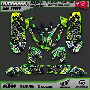 ポラリス プレデター 500 グラフィックス フル デカール ステッカー キット ATV 21 ミル Polaris Predator 500 graphics full decals stickers kit atv 21 mil 【並行輸入品】