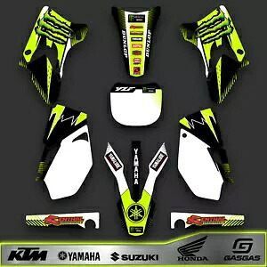 ヤマハ YZ250F YZ450F 2003 2004 用グラフィックスとデカールキット graphics and decals kit for Yamaha YZ250F YZ450F 2003 2004 【並行輸入品】