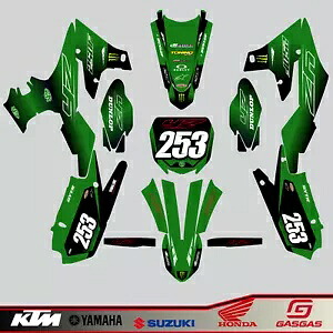 ヤマハ YZ125/250 プラスチックおよびグラフィックスキット - コンプリートセット 2015 - 2021 Yamaha YZ125/250 Plastics and Graphics Kit - Complete Set 2015 - 2021 【並行輸入品】