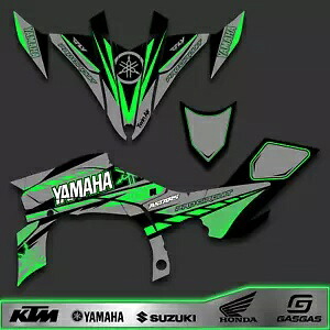 ヤマハ YFZ450R キットの計算とペガティナス 2009 - 2013 Yamaha YFZ450R Kit de calcas gr?ficas y pegatinas 2009 - 2013 【並行輸入品】