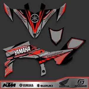 ヤマハ YFZ 450R YFZ 450 グラフィックス デカール キット ステッカー 2009-2013 ATV クワッド Yamaha YFZ 450R YFZ 450 Graphics Decals Kit Stickers 2009-2013 ATV Quad 【並行輸入品】|カスタムパーツ WORLD倉庫
