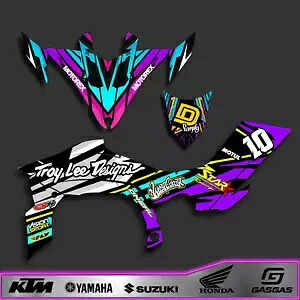 グラフィックデカールキットヤマハ yfz 450R yfz 450 atm デカールキット 2009 - 2013 graphic decals kit for yamaha yfz 450R yfz 450 atm decals kit 2009 - 2013 【並行輸入品】