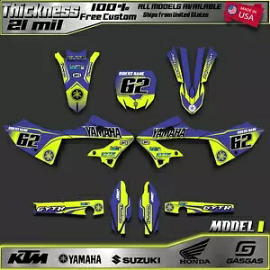 ヤマハ YZ125 YZ250 2022-2023 yz 125 yz 250 用グラフィックスキット Graphics Kit for YAMAHA YZ125 YZ250 2022-2023 yz 125 yz 250 【並行輸入品】