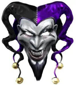 ピエロ道化師ジョーカー デカール ~ ビニール カー ステッカー - 壁、コーンホール グラフィック Clown Jester Joker Decal ~ Vinyl Car Sticker - Wall, Cornholes Graphics 【並行輸入品】