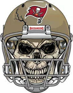 タンパベイ・バッカニアーズ スカル デカール ~ ビニール カー ステッカー - 壁、コーンホール グラフィック Tampa Bay Buccaneers Skull Decal ~ Vinyl Car Sticker - Wall, Cornholes Graphics 【並行輸入品】