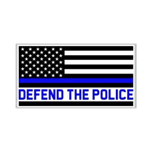 Defend The Police デカール ~ ビニール車ウォールステッカー - S から XLarge まで Defend The Police Decal ~ Vinyl Car Wall Sticker - Small to XLarge 【並行輸入品】