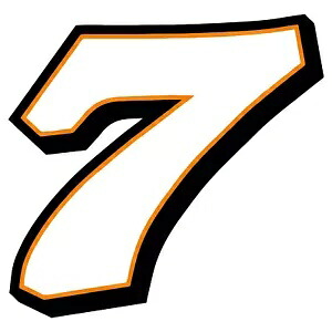 NASCAR #7 Corey LaJoie デカール ~ ビニールカーウォールステッカー NASCAR #7 Corey LaJoie Decal ~ Vinyl Car Wall Sticker 【並行輸入品】