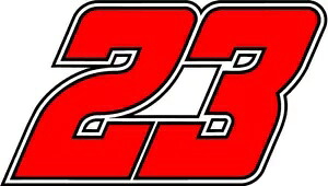 NASCAR #23 Bubba Wallace デカール ~ ビニールカーウォールステッカー NASCAR #23 Bubba Wallace Decal ~ Vinyl Car Wall Sticker 【並行輸入品】