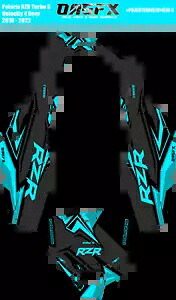 2019 - 2022 ポラリス RZR ターボ S ベロシティ 4 ドア グラフィックス キット D36-3 2019 - 2022 Polaris RZR Turbo S Velocity 4 Door Graphics Kit D36-3 【並行輸入品】