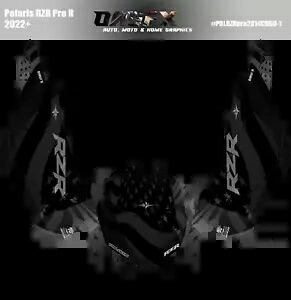 2022-2024 Polaris RZR Pro R OAGFX グラフィックス キット D69-1 ステルス フラグ USA 2022-2024 Polaris RZR Pro R OAGFX Graphics Kit D69-1 Stealth Flag USA 【並行輸入品】