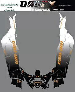 2017+ Can Am X3 4 ドア マーベリック RR DS グラフィックス キット プロ エディション DBam-2 2017+ Can Am X3 4 Door Maverick RR DS Graphics Kit Pro Edition DBam-2 【並行輸入品】