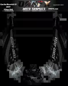 2017+ Can Am X3 4 ドア マーベリック RR DS グラフィックス キット プロ エディション D69-1 フラグ 2017+ Can Am X3 4 Door Maverick RR DS Graphics Kit Pro Edition D69-1 Flag 【並行輸入品】