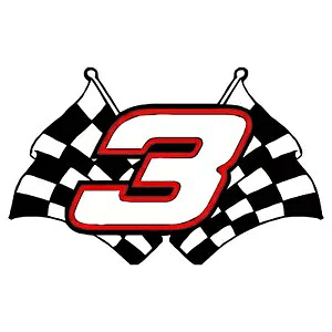 Nascar 3 Dale Earnhardt デカール ~ ビニール車壁ステッカー - S から XLarge Nascar 3 Dale Earnhardt Decal ~ Vinyl Car Wall Sticker - Small to XLarge 【並行輸入品】