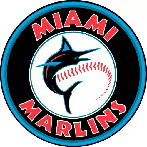 マイアミ マーリンズ デカール D2 ~ ビニール カー ウォール ステッカー - 壁、S ～ XL Miami Marlins Decal D2 ~ Vinyl Car Wall Sticker - Wall, Small to XLarge 【並行輸入品】
