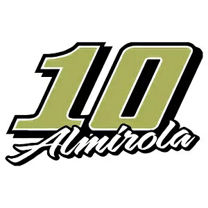 Nascar #10 Aric Almirola デカール ~ ビニール車ウォールステッカー - S から XLarge Nascar #10 Aric Almirola Decal ~ Vinyl Car Wall Sticker - Small to XLarge 【並行輸入品】