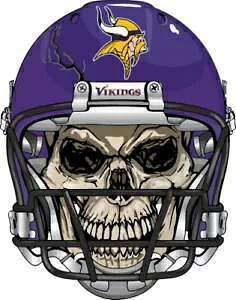 ミネソタ バイキングス スカル デカール ~ ビニール カー ステッカー - 壁、コーンホール グラフィック Minnesota Vikings Skull Decal ~ Vinyl Car Sticker - Wall, Cornholes Graphics 【並行輸入品】 32,175円