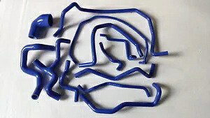 フォード フォーカス ST170 2.0L 2002-2004 シリコンラジエーターヒーターホースキット ブルー For Ford Focus ST170 2.0L 2002-2004 Silicone Radiator Heater Hose KIT BLUE 【並行輸入品】