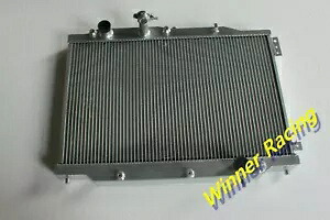 マツダ 626/MX-6 GD F2/F2T NA/ターボ用;フォードプローブ 2.2L 88-92 アルミラジエーター MT For MAZDA 626/MX-6 GD F2/F2T NA/TURBO;FORD PROBE 2.2L 88-92 Aluminum Radiator MT 【並行輸入品】｜カスタムパーツ WORLD倉庫