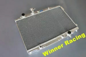 マツダ 626/MX-6 GD F2/F2T NA/ターボ用;フォードプローブ 2.2L AT 88-92 アルミラジエーター For MAZDA 626/MX-6 GD F2/F2T NA/TURBO;FORD PROBE 2.2L AT 88-92 Aluminum Radiator 【並行輸入品】|カスタムパーツ WORLD倉庫