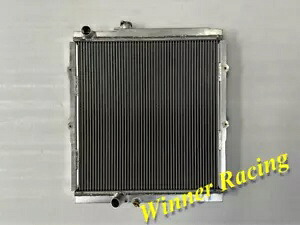 MT ラジエーター フィット トヨタ ハイラックス LN165 2.4TD Mk4 2L-T 1983-2005 アルミニウム キャップ付き MT Radiator Fit Toyota HILUX LN165 2.4TD Mk4 2L-T 1983-2005 Aluminum W/CAP 【並行輸入品】
