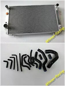 アルミラジエーター & シリコンホースフィットジャガー XJS V12 / XJ12 A/T 1976-1996 70MM Aluminum Radiator & Silicone Hose Fit Jaguar XJS V12 / XJ12 A/T 1976-1996 70MM 【並行輸入品】