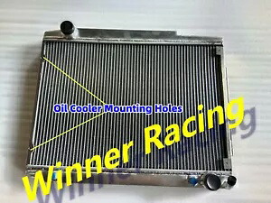 メルセデスベンツ R107/C107 280SL 280SLC 1974-1985 用アルミラジエーター Aluminum Radiator For Mercedes Benz R107/C107 280SL 280SLC 1974-1985 【並行輸入品】
