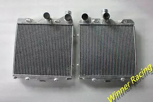 左 + 右ラジエーターポルシェ 987 911 ボクスターケイマン 2005-2012 アルミニウム LEFT+RIGHT Radiator for Porsche 987 911 Boxster Cayman 2005-2012 Aluminum 【並行輸入品】|カスタムパーツ WORLD倉庫