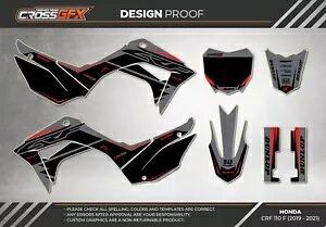 2019 2020 2021 2022 CRF 110 F グラフィックスキットホンダ CRF110F CRF 110F デカールステッカー 2019 2020 2021 2022 CRF 110 F Graphics Kit Honda CRF110F CRF 110F Decals Sticker 【並行輸入品】