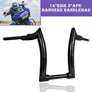 14インチ ライズ 2インチ エイプ ハンガー ハンドルバー ホンダ CTX700N/ND用 14'' Rise 2" Ape Hanger Handlebar For Honda CTX700N/ND 【並行輸入品】｜カスタムパーツ WORLD倉庫 56,760円