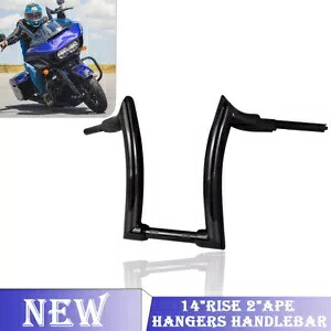 14インチ ライズ 2インチ エイプ ハンガー ハンドルバー ホンダ ヴァルキリー 1500 GL1500C 2003-2004用 14'' Rise 2" Ape Hanger Handlebar Fit For Honda Valkyrie 1500 GL1500C 2003-2004 【並行輸入品】|カスタムパーツ WORLD倉庫