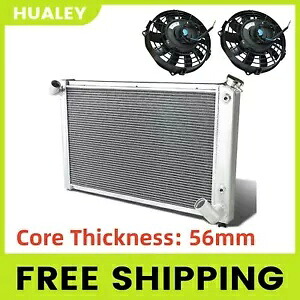 ラジエーター + ファンフィット 1969-1972 シボレー コルベット スモール ブロック V8 5.7L AT アルミニウム Radiator+ Fan Fit 1969-1972 Chevrolet Corvette Small Block V8 5.7L AT Aluminum 【並行輸入品】